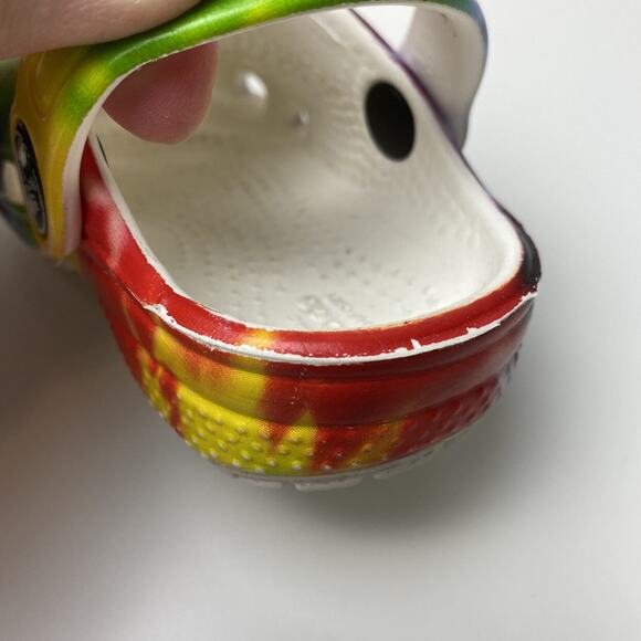 Crocs Tie Dye Sz4 - Picture 6 of 9